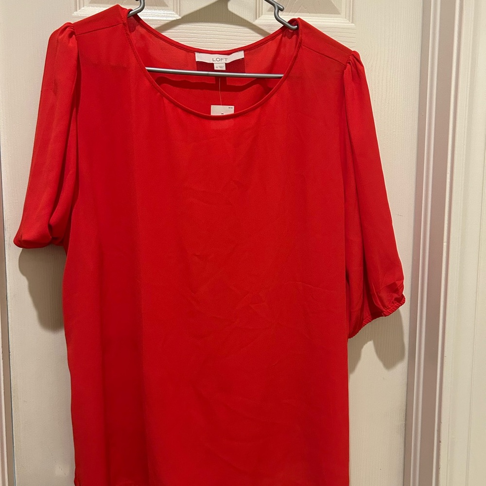 Loft Scarlet Women's Blouse XL NWT